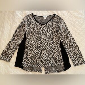 Motherhood Maternity leopard sweater